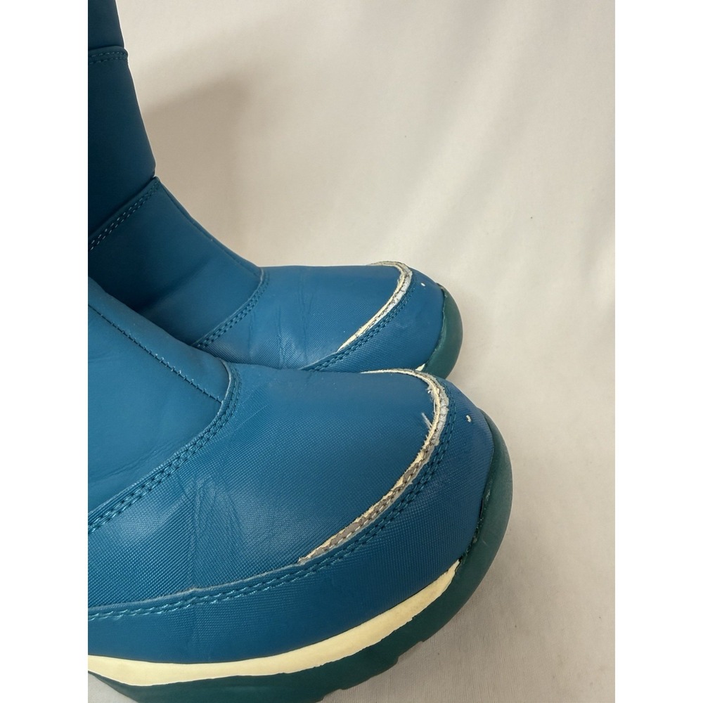 Lands' End Girls / Boys Snow Flurry Boots Youth Size 7 M Blue - Picture 5 of 12